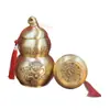 Calabaza de latón para cocina, dragón protector contra el fuego, botella, adorno de metal para la esquina noroeste para ahuyentar el fuego y proteger la puerta celestial, adecuado para la sala de estar del hogar.
