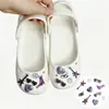 Accesorios para zapatos tipo ballet perforados DIY, accesorios de perlas y pedrería, hebillas de zapato desmontables de alta gama y decoraciones para la superficie del zapato