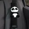 Funda de Hombro para Cinturón de Seguridad de Coche, Linda Muñeca Panda Cubierta de Seguro, Cubierta Decorativa, Accesorios Suaves y Extensos para Parejas