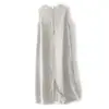 2026 Vestido Chaleco Falda de Algodón Lino Vestido Largo sin Mangas Verano Marca para Mujer Exquisito Lino Rocío Artístico Nuevo Estilo Chino