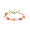 Pulsera de cuentas de colores transfronteriza creativa bohemia de playa grado tejida a mano pequeñas cuentas de flores pulsera al por mayor