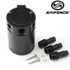 Fabricante Original Acessórios para Modificação de Carro Bocal de Óleo Respirável de Três Furos Pote de Reciclagem de Óleo Residual de Gases de Escape Saída de Óleo Dupla Face