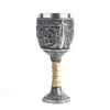 Copo de Vinho Caveira Transfronteiriço, Caneca de Resina Caveira, Presente Personalizado, Decoração de Casa, Essencial para Bar de Caveiras