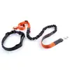 Collar y Correa Elásticos Acolchados para Perro para Correr por la Mañana al Aire Libre, Correa para Correr Mascotas, Juego de Dos Piezas para Pasear Perros al por Mayor