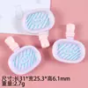 Plato Lindo Popular Temático de Comida Accesorios de Resina Pinzas para el Cabello DIY Llaveros Imanes para Refrigerador Zuecos Accesorios para Funda de Teléfono
