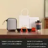 Conjunto de Chá Portátil para Viagem Estilo Acampamento ao Ar Livre Souvenir da Reunião Anual da Empresa Presente para Evento de Negócios Logo