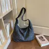 Bolso Tote de Mezclilla para Mujer Gran Capacidad Sensación Relajada Bolso de Hombro Único y de Mano Versátil para Viajes Diarios Bolso de Tela Tote Bolso de Axila