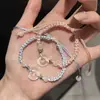 Pulsera tejida con hebilla de seguridad para gatos, estilo chino simple, nuevo estilo chino para parejas y mejores amigos, regalo para novia en su año zodiacal