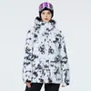 Nuevo traje de esquí para mujer, de invierno, para exteriores, resistente al viento y a las salpicaduras de agua, cálido, para snowboard, doble traje de esquí.