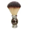 Herramientas de aseo personal para hombre Set manual de afeitado Navaja Brocha para barba de pelo de tejón Bol de almacenamiento Soporte para navaja