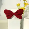 Tela de terciopelo Forma de princesa Accesorios de lazo Joyería semiacabada Caja de regalo Material DIY Accesorios para sombrero, bolso, zapatos y calcetines