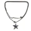 Collar con Letra de Estrella Plateada Estilo Coreano para Mujer 2026 Nuevo Modelo Lujo Ligero Nicho Colgante Largo Accesorio Versátil de Alta Gama