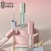 Tubo Cuadrado para Brillo de Labios, Tubo Transparente para Gloss de Labios, Tubo Vacío con Aplicador, Empaque de Plástico Portátil para Maquillaje, Logo Imprimible