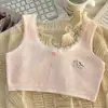 Ropa interior de verano para niñas en período de desarrollo, chalecos acolchados de algodón para estudiantes de primaria, niñas de 8 a 11 años, ropa interior para adolescentes de 15 años, chalecos de etapa uno