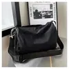 Bolsa de Mão Feminina de Grande Capacidade, Bolsa de Ombro Casual, Versão Coreana Estilosa, Bolsa Transversal Versátil, Moda para o Dia a Dia, Simples e Versátil