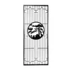 Celosía de aleación de aluminio personalizada, rejilla de estilo antiguo, pantalla con veta de madera, reja de ventana de aluminio con recubrimiento de fluorocarbono de estilo chino, arte decorativo de aluminio