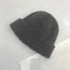 Chapéu Feminino de Inverno de Lã Chapéu Coreano Mais Fácil de Combinar Estudante Tricotado Mohair Chapéu de Proprietário Chapéu Hip-Hop Masculino Curto Melão