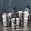 Direto da fábrica martelo de aço inoxidável ponta de martelo cabeça de tigre balde de champanhe ponta de martelo balde de gelo balde de gelo KYV para bar balde de vinho tinto balde de cerveja