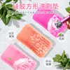 Almohadilla de Silicona para Limpieza de Brochas de Maquillaje, Herramientas de Belleza, Polveras y Esponjas de Belleza, Almohadilla de Silicona para Limpieza al por Mayor