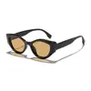 Gafas de Sol Leen Poligonales Irregulares Ojo de Gato Transfronterizas para Hombres y Mujeres, Estilo Retro Europeo y Americano, Gafas de Sol con Protección UV