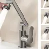 Torneira de Braço Mecânico Lavatório Cozinha Universal Quente e Fria Pia Doméstica Banheiro Lavatório