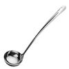 Cuchara separadora de aceite de acero inoxidable 304, artefacto para drenar el aceite, cuchara sopera, cuchara para eliminar derrames de aceite domésticos, cuchara separadora de aceite y sopa.