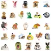 50 pegatinas realistas de expresiones de animales para decorar laptops, guitarras, botellas de agua, cuadernos y diarios, impermeables