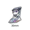 Em Estoque Vestido Rosa Japonês Fofo Broche de Gato Decoração de Adesivo para Capa de Celular Mercadoria de Menina Presente Fábrica de Personalização