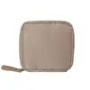 Bolso Cruzado de PU, Neceser para Mujer, Bolso de Mano Portátil, Bolsa Impermeable para Artículos de Tocador de Cuidado de la Piel, Bolso de Gran Capacidad, Bolsa de Viaje