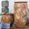 Filtro Paisajismo Juego Completo de Adornos Cerámicos para Estanques de Peces Maceta de Cerámica Tanque de Peces Antiguo Agua Circulante Piscicultura Agua Corriente Cascada