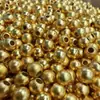 Accesorios Antiguos Vietnamitas de Oro de Arena Alta Retención de Color Cuentas Espaciadoras Colgante de Zirconio Incrustado de Durazno Cadena de Extensión para Pulsera y Collar Joyería DIY