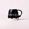 *Novo 0106* 6,5*10cm 470ml *Edição Limitada de Natal* Caneca Árvore de Natal Caneca de Cerâmica para Café com Tampa
