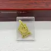 Novos Adesivos de Telefone de Dedo Ouro Puro 999 para Atrair Riqueza e Boa Sorte, Adesivos para Caderno com Design de Concha d'Água, Vendedor Atacadista