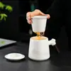 Xícara de Chá de Jade para Uso Pessoal, Copo com Separação de Chá e Água, Copo de Água de Grande Capacidade para Escritório com Tampa e Filtro, Presente com Logo