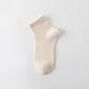 Calcetines para Mujer Primavera y Verano Calcetines Finos de Media Pantorrilla Color Puro Algodón Puro Sin Costuras Anti-Pilling Antibacterianos y Desodorantes Calcetines Cortos de Algodón Venta al por Mayor
