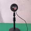 Nova luminária de assoalho halo pôr do sol para sala de estar, quarto, cabeceira, live streaming, projeção oceânica, pôr do sol, amanhecer, atmosfera noturna