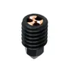 Cabeça de Extrusão Bambu Tuozhu X1C/P1P 2.0 Montagem de Hotend de Aço Atualizada Bico Acessórios para Impressora 3D