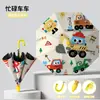 En Stock Estuche Impermeable Lindo Dibujo Animado Paraguas Infantil Paraguas Promocional para Niños de Guardería Niños y Niñas Estudiantes de Primaria Doble Uso para Sol y Lluvia