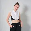 Cuello Falso de Muñeca de Encaje para Mujer, Cuello Falso Versátil para Camisa, Ropa Interior para Suéter, Cuello Decorativo Desmontable, En Stock