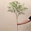 Plantas Verdes de Nandina Simuladas Decoración de Sala de Estar Ramas de Árboles Simulados Grandes Plantas para Paisajismo de Oficinas de Empresas