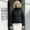Chaqueta de Plumón Elástica Ligera para Mujer 2026, Ropa de Otoño e Invierno para Damas, Ropa Tallas Grandes para Mujer, Venta al por Mayor en Pinghu, Ligera
