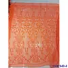 Poliéster Total Listrado Moda Renda Lantejoula Bordado Escolha Multicolorida Banquete Vestido de Noite Roupa Saia Tecido de Malha Vestido de Casamento
