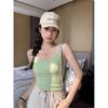 Camisola Dopamina hot girl feminina outono e inverno pura quer usar base interna outer wear slim modelador doce e picante top pequeno
