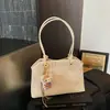 Bolsa Tote de Grande Capacidade para Mulheres 2026 Novo Estilo de Verão Bolsa para Aula de Estudante Universitário Bolsa de Ombro Transversal Elegante de Alta Qualidade