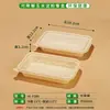 Caixa de Almoço Descartável de Amido de Milho, Caixa Redonda para Levar Ecológica e Biodegradável, Tigela de Grau Alimentício, Caixa de Almoço Quadrada