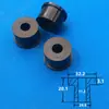 M10 Arruela Isolante de Nylon Parafuso Bucha Coluna Arruela de Transistor Caixa Plástica Côncavo e Convexo Tipo T Bucha Interna Bucha Escalonada