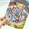 Nuevas Pegatinas Originales Estilo Miao para Paisajismo Pegatinas de Paisaje en Miniatura Pegatinas DIY Mismo Estilo que el Libro Rojo Pegatinas de Mascotas para Descompresión