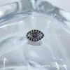 Pendientes Astmf-13 de Aleación de Titanio Ojo del Abismo G23 Titanio Rosca Interna Zirconia Súper Brillante Labret y Pendientes Accesorios para Piercing