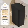 Papelera de tipo prensa para uso doméstico, con tapa de resorte para un cierre hermético y control de olores, diseño estrecho para ahorrar espacio, adecuada para baños y dormitorios, gran capacidad de 10L o 13L