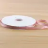 Nova Fita de Poliéster Lisa de 1cm 80 Jardas Fita para Buquê de Flores Decoração Floral Artesanal Laço para Bolo de Flores